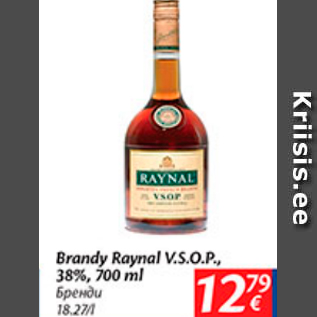 Allahindlus - Brandy Raynal V.S.O.P.