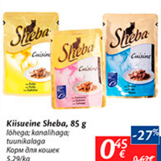 Allahindlus - Kiisueine Sheba, 85 g