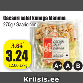 Allahindlus - Caesari salat kanaga Mamma