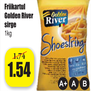 Allahindlus - Friikartul Golden River sirge