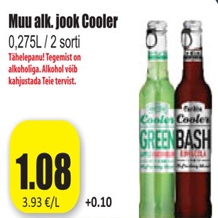 Allahindlus - Muu alk. jook Cooler