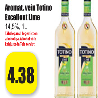 Allahindlus - Aromat. vein Totine Excellent Lime