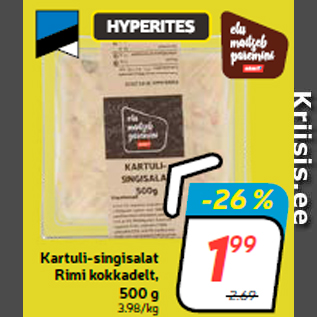 Allahindlus - Kartuli-singisalat Rimi kokkadelt, 500 g