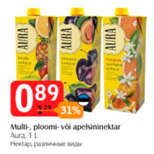 Allahindlus - Multi-, ploomi- või apelsininektar