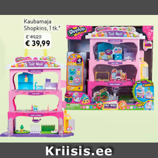 Allahindlus - Kaubamaja Shopkins, 1 tk*