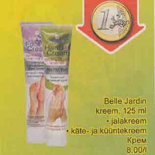 Allahindlus - Belle Jardin krееm, 125 ml . jalakreem . kätе- ja küüntеkrееm