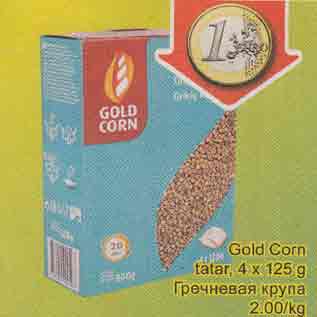 Allahindlus - Gold Соrn tatar,4x125g