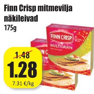 Allahindlus - Finn Crisp mitmevilja näkileivad 175g