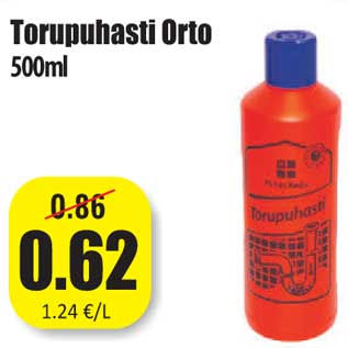 Allahindlus - Torupuhasti Orto 500ml