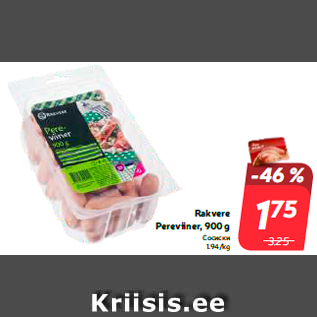 Allahindlus - Rakvere Pereviiner, 900 g