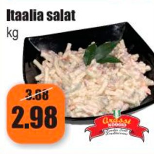 Allahindlus - Itaalia salat, kg