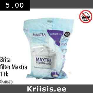 Allahindlus - Brita filter Maxtra 1 tk