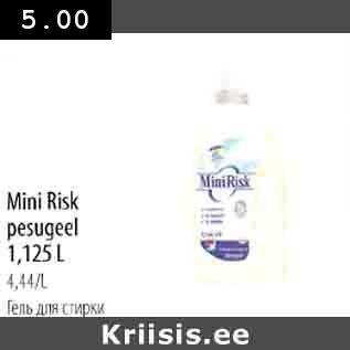 Allahindlus - Mini Risk pesugeel 1,125 L