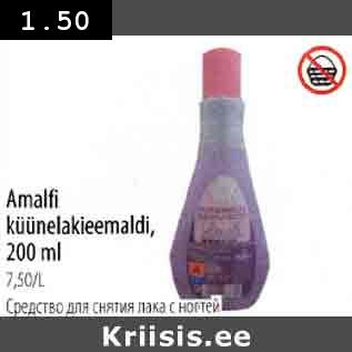 Allahindlus - Amalfi küünelakieemaldi, 200 ml