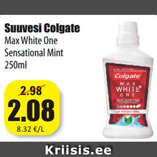 Allahindlus - Suuvesi Colgate