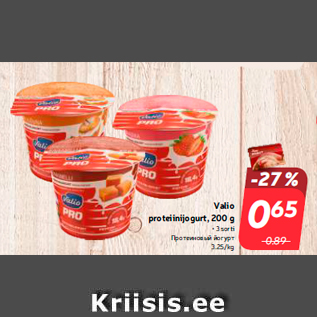 Allahindlus - Valio proteiinijogurt, 200 g