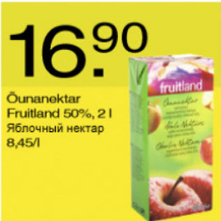 Allahindlus - Õunanektar Fruitland 50%