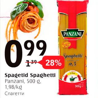 Allahindlus - Spagetid Spaghatti