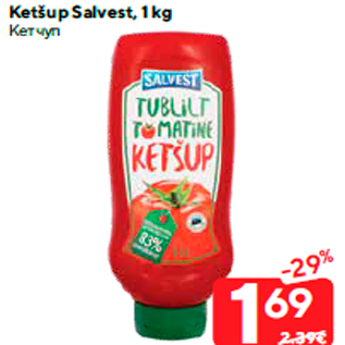 Allahindlus - Ketšup Salvest, 1 kg