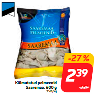 Allahindlus - Külmutatud pelmeenid Saaremaa, 600 g