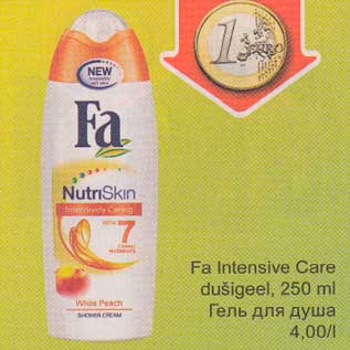 Allahindlus - Fа lntеnsivе Саrе dušigeel, 250 ml