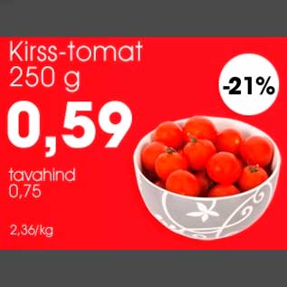 Allahindlus - Kirsi - tomat 250g