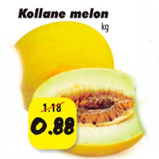 Allahindlus - Kollane melon kg