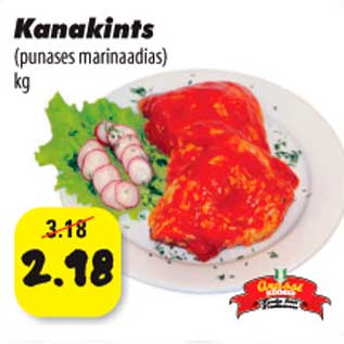 Allahindlus - Kanakints (punases marinaadis) kg