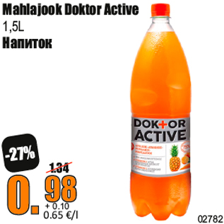 Allahindlus - Mahlajook Doktor Active 1,5L