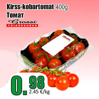 Allahindlus - Kirss-kobartomat 400g