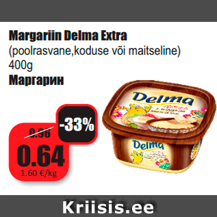 Allahindlus - Margariin Delma Extra