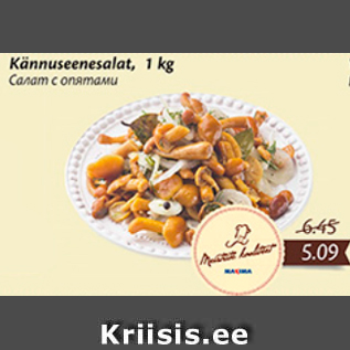 Allahindlus - Kännuseenesalat, 1 kg