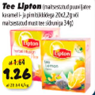 Allahindlus - Tee Lipton