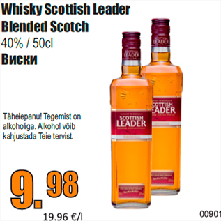 Allahindlus - Whisky Scottish Leader Blended Scotch