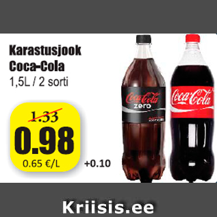 Allahindlus - Karastusjook Coca-Cola