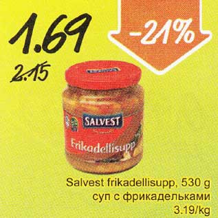 Allahindlus - Salvest frikadellisupp, 530 g