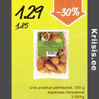 Allahindlus - Uvic praetud pelmeenid, 350 g