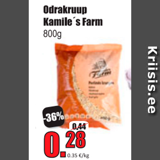 Allahindlus - Odrakruup Kamile`s Farm 800g