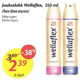 Allahindlus - Juukselakk Wellaflex, 250 ml