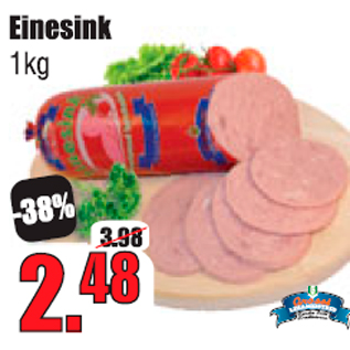 Allahindlus - Einesink 1kg