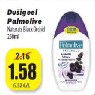 Allahindlus - Dušigeel Palmolive Naturals Black Orchid 250ml