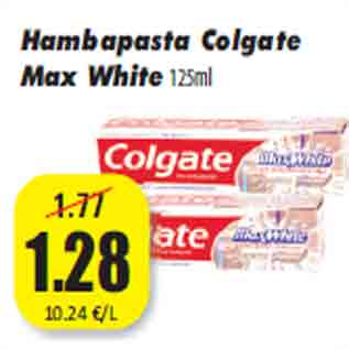 Allahindlus - Hambapasta Colgate Max White125ml