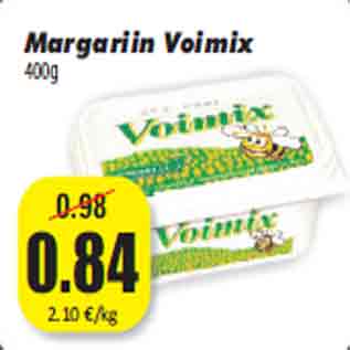 Allahindlus - Margariin Voimix 400g