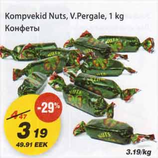 Allahindlus - Kompvekid Nuts, V.Pergale