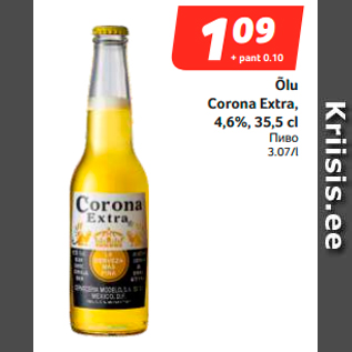 Allahindlus - Õlu Corona Extra, 4,6%, 35,5 c