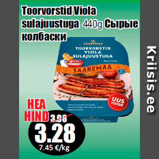 Allahindlus - Toorvorstid Viola sulajuustuga 440g