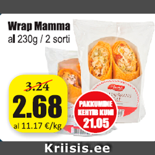 Allahindlus - Wrap Mamma