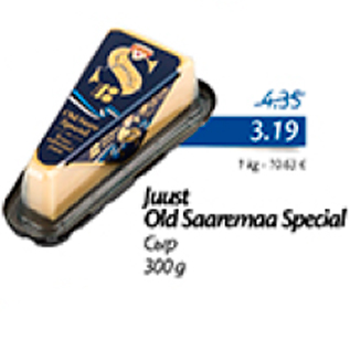 Allahindlus - Juust Old Saaremaa Special, 300 g