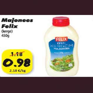 Allahindlus - Majonees Felix (kerge)