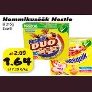 Allahindlus - Hommikusöök Nestle